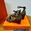 Hermes Legend Wedge sandals in calfskin Gray (original quality)