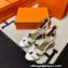 Hermes Legend Wedge sandals in calfskin White (original quality)