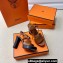 Hermes Elancée Sandals in calfskin Brown (original quality)