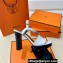 Hermes Elancée Sandals in calfskin White (original quality)
