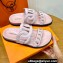 Hermes Extra sandals in suede goatskin rose porcelaine (original quality)