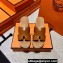 Hermes Eze 30 Sandals in calfskin Brown (original quality)