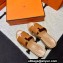 Hermes Eze 30 Sandals in calfskin Brown (original quality)