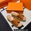 Hermes Eze 30 Sandals in calfskin Brown (original quality)