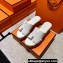 Hermes Eze 30 Sandals in calfskin White (original quality)