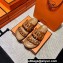 Hermes Extra sandals in Nappa leather Brown (original quality)