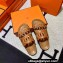 Hermes Extra sandals in Nappa leather Brown (original quality)