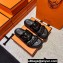 Hermes Extra sandals in Nappa leather Black (original quality)