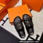 Hermes Extra sandals in Nappa leather Black (original quality)