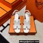 Hermes Elbe 60 sandals in calfskin White (original quality)