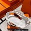 Hermes Elbe 60 sandals in calfskin White (original quality)
