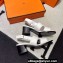 Hermes Elbe 60 sandals in calfskin White (original quality)
