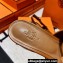 Hermes Elbe 60 sandals in calfskin Brown (original quality)