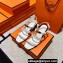 Hermes Eve 60 Sandals in calfskin White (original quality)