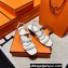 Hermes Eve 60 Sandals in calfskin White (original quality)