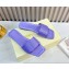 JIMMY CHOO Clovis Flat Tanzanite Satin Crystal 2024
