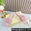 JIMMY CHOO Clovis Flat PINK  Satin Crystal  2024