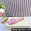 JIMMY CHOO Clovis Flat PINK  Satin Crystal  2024