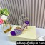JIMMY CHOO  HEEL 8.5CM Saeda Purple Satin Sandals with Crystal Embellishment 2024