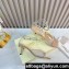 JIMMY CHOO  HEEL  6.5CM Saeda Beige crystal-embellished leather sandals 2024