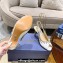 Aquazzura Heel 7.5cm Temptation Crystal Satin Sandals White 2024