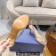 Aquazzura Heel 7.5cm Temptation Crystal PVC Sandals Gold 2024
