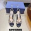 Aquazzura Heel 7.5cm Temptation Crystal PVC Sandals Black 2024