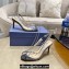 Aquazzura Heel 7.5cm Temptation Crystal PVC Sandals Black 2024
