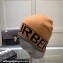 Burberry Logo Cashmere Beanie Brown