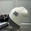 Miu Miu knit beanie Hat White 2024