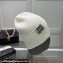 Miu Miu knit beanie Hat White 2024