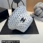 Chanel Dotted and Logo Print Bucket Hat White 2024