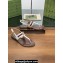 Gucci Interlocking G Web Women/Men sandals 782420 leather White 2024