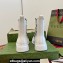 Gucci Heel 4.5cm Women/Men ankle boots with GG jersey White/Black 2024