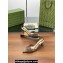 Gucci Heel 6.5cm Women's Slingback pumps with Multi buckles 796016 GG Canvas Beige 2024