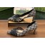 Gucci Heel 6.5cm Women's pumps with Multi buckles GG Canvas Blue 2024