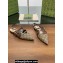 Gucci Women's strappy ballet flats with Multi buckles 796015 GG Canvas Beige 2024