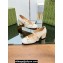 Gucci Heel 5.5cm Women's Horsebit pumps with Strap patent leather White 2024