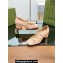 Gucci Heel 5.5cm Women's Horsebit pumps with Strap patent leather Nude Pink 2024