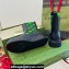 Gucci Heel 4.5cm Women/Men ankle boots with GG jersey Black/Green 2024