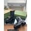 Gucci Heel 6cm Women's GG and Crystal ankle boots Black 2024