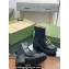 Gucci Heel 6cm Women's GG and Crystal ankle boots Black 2024