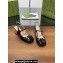 Gucci Heel 5.5cm Women's Horsebit pumps with crystals 795984 patent leather Black 2024