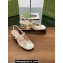 Gucci Heel 5.5cm Women's Horsebit pumps with crystals 795984 patent leather White 2024