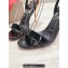 Christian Louboutin Heel 8.5cm Ginko Girl 85 leather and gold-tone Sandals in Patent Leather Black 2024