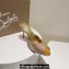 Christian Louboutin Heel 8.5cm/10cm Me Dolly Mules in Crystal Gold 2024