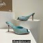 Christian Louboutin Heel 8.5cm/10cm Me Dolly Mules in Crystal Green 2024
