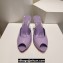 Christian Louboutin Heel 8.5cm/10cm Me Dolly Mules in Patent leather Lilac 2024