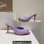 Christian Louboutin Heel 8.5cm/10cm Me Dolly Mules in Patent leather Lilac 2024