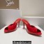 Christian Louboutin Heel 8.5cm/10cm Me Dolly Mules in Patent leather Red 2024
